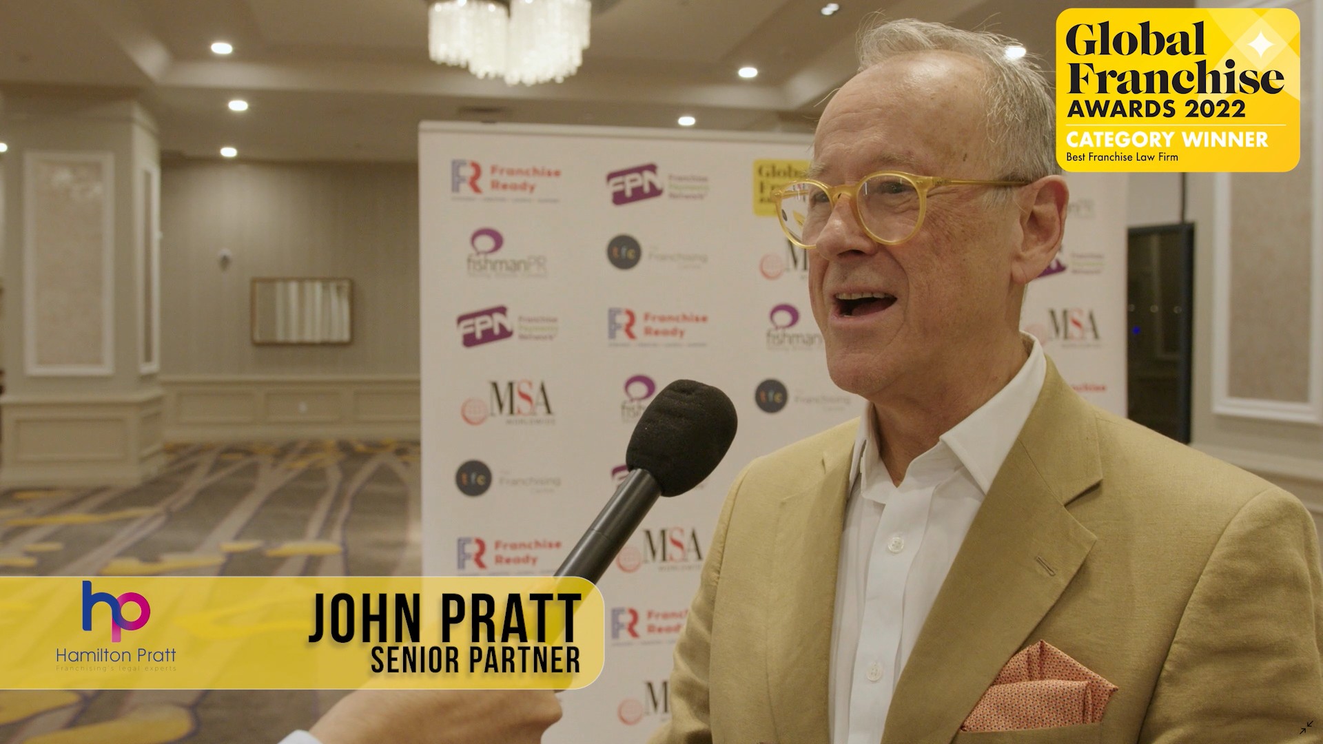 Hamilton Pratt on winning the Best Franchise Law Firm at the Global Franchise Awards 2022
