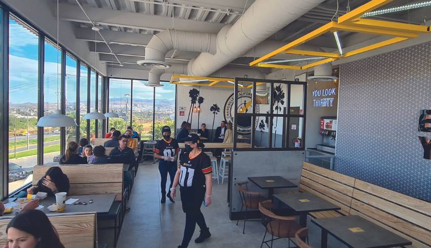 Restaurant interior